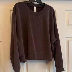 Lululemon Softstreme Expresso Sweatshirt